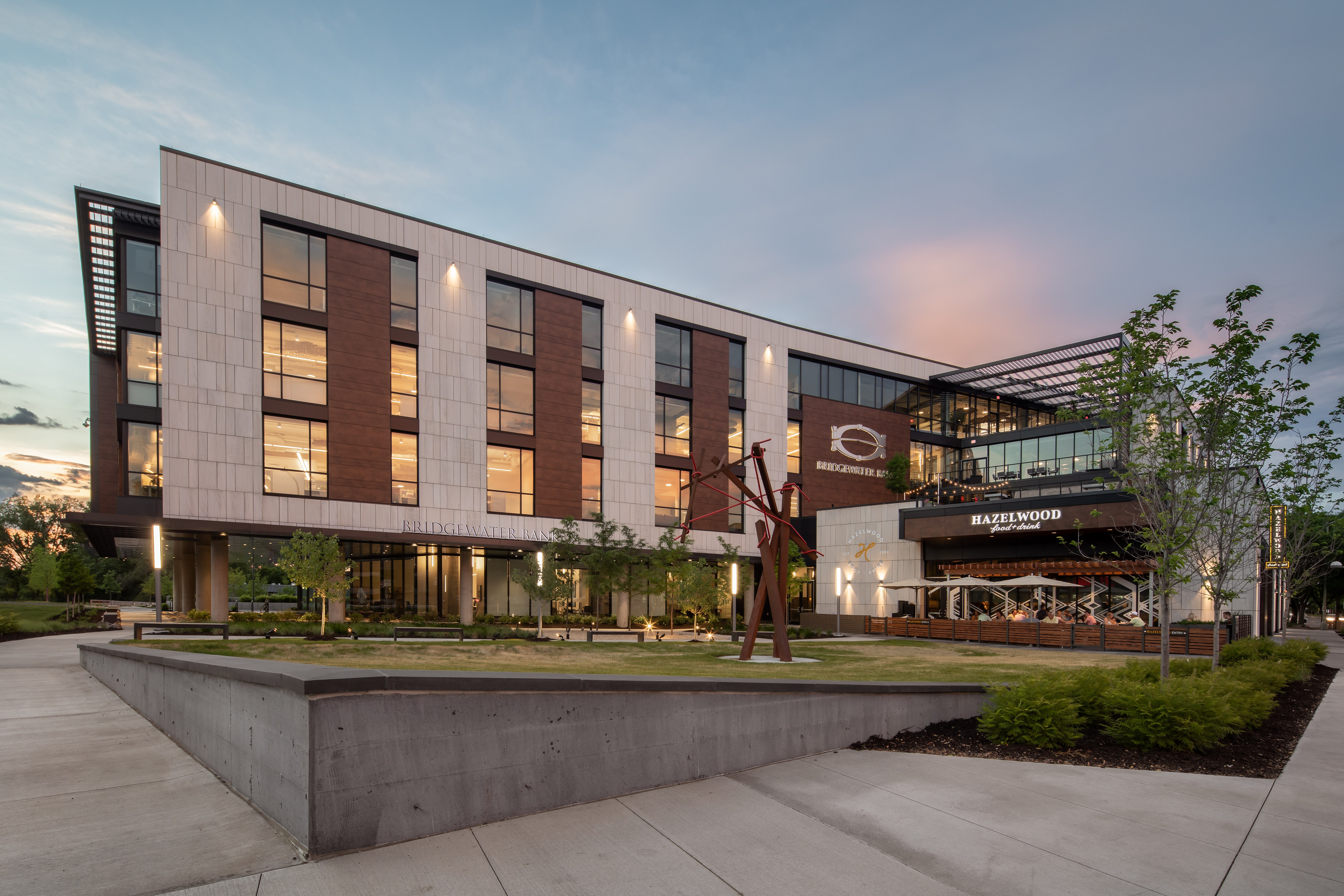 Exterior photo of Bridgewater Corporate Center.